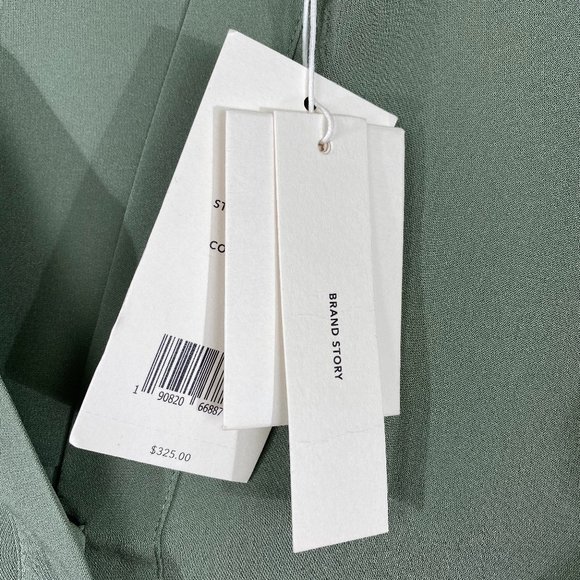 FLASH SALE! HP💕 Vince Silk Placket V-neck  Blouse - Picture 5 of 8